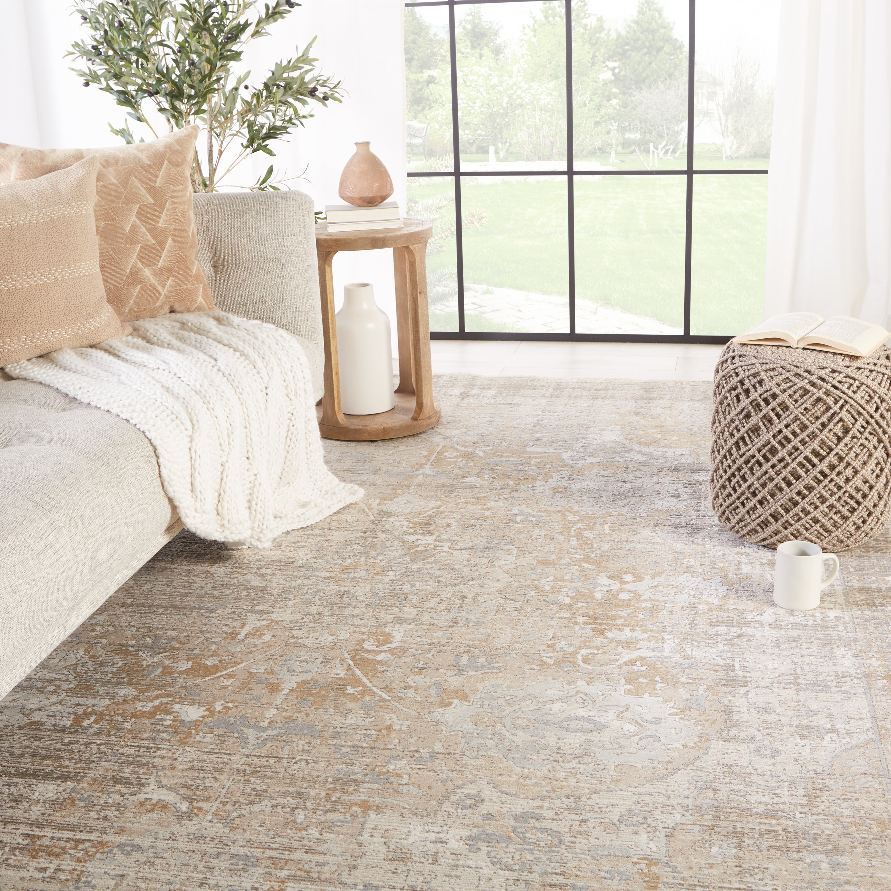 Jaipur Living En Blanc Collection Aubin Rug - Thumbnail 5