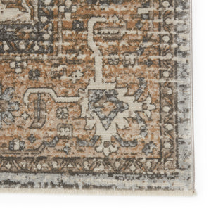 Jaipur Living En Blanc Collection EBC05 Venn 55% Viscose 45% Shrink Polyester Machine Made Updated Traditional Medallion Rug RUG148920
