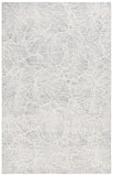 Safavieh Ebony 101 Floral Hand Tufted Rug Grey / Ivory EBN101F-8