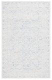 Safavieh Ebony 102 Antique Hand Tufted Rug Blue / Ivory EBN102M-8