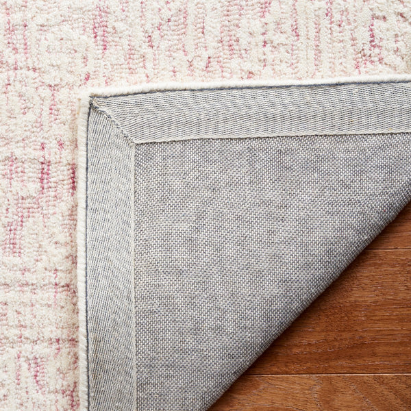 Safavieh Ebony 102 Antique Hand Tufted Rug Pink / Ivory EBN102U-8
