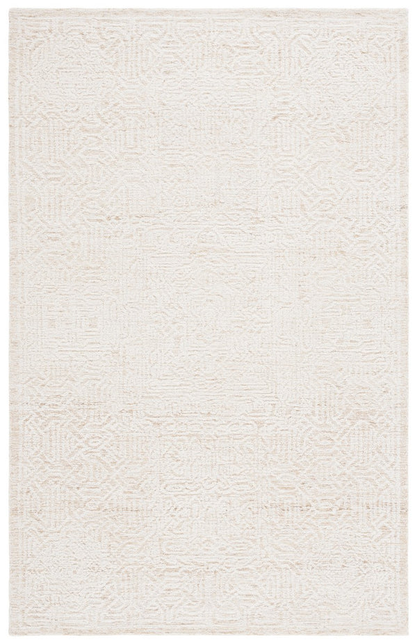 Safavieh Ebony 104 Geometric Hand Tufted Rug Gold / Ivory EBN104D-8