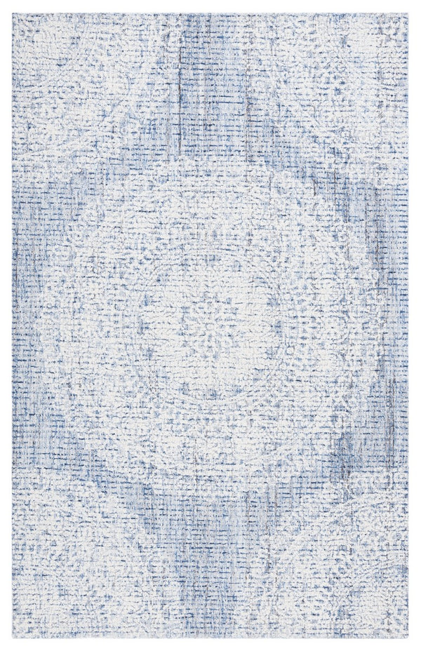 Safavieh Ebony 106 Antique Hand Tufted Rug Blue / Ivory EBN106M-8