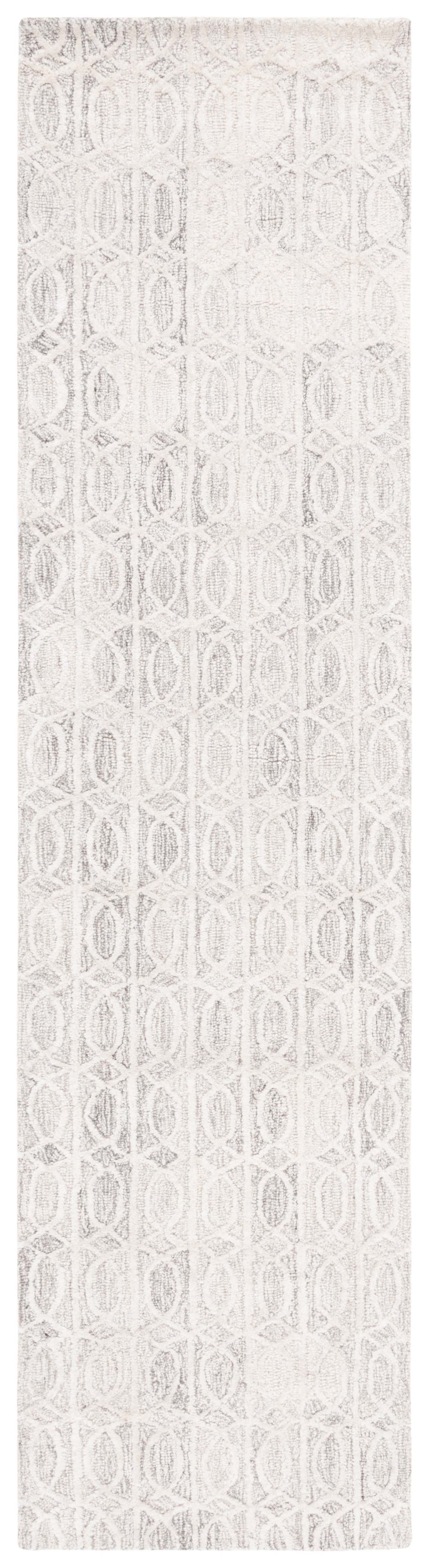 Safavieh Ebony 107 Modern Hand Tufted Rug Natural / Ivory EBN107A-6SQ