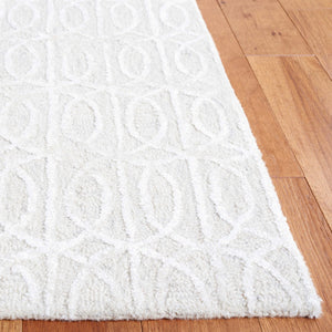 Safavieh Ebony 107 Modern Hand Tufted Rug Beige / Ivory EBN107B-8