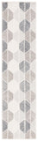 Safavieh Ebony 108 Modern Hand Tufted Rug Grey / Ivory EBN108F-6SQ