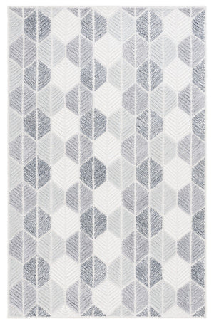 Safavieh Ebony 108 Modern Hand Tufted Rug Grey / Ivory EBN108F-8