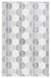 Safavieh Ebony 108 Modern Hand Tufted Rug Grey / Ivory EBN108F-8