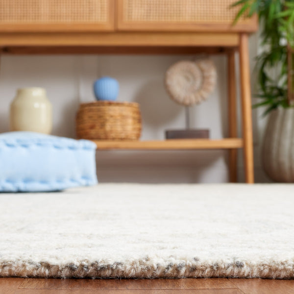 Safavieh Ebony 111 Antique Hand Tufted Rug Teal / Ivory EBN111J-8