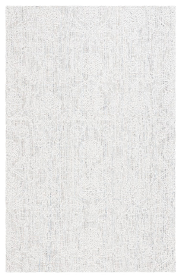 Safavieh Ebony 111 Antique Hand Tufted Rug Teal / Ivory EBN111J-8