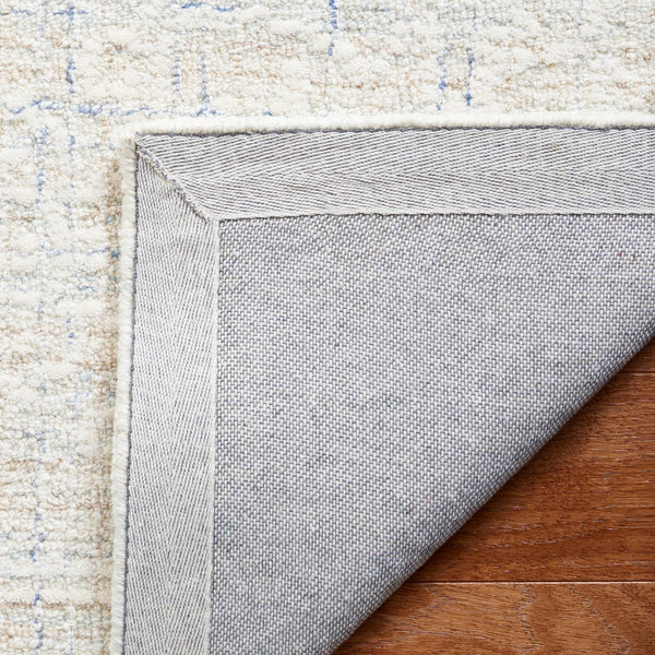 Safavieh Ebony 111 Antique Hand Tufted Rug Blue / Ivory EBN111M-8