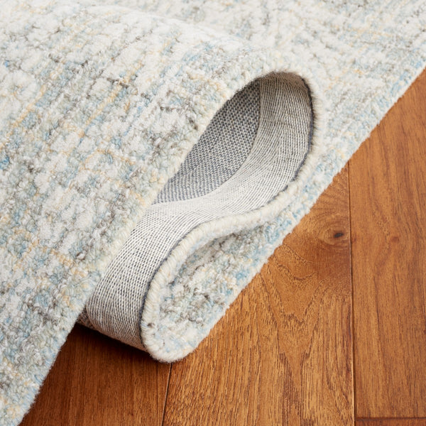 Safavieh Ebony 112 Antique Hand Tufted Rug Light Blue / Ivory EBN112L-8