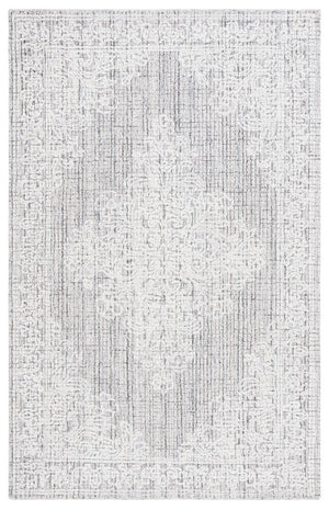 Safavieh Ebony 113 Antique Hand Tufted Rug Brown / Ivory EBN113T-8