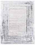 Eclipse 100 Eclipse 144 Transitional Power Loomed 80% Viscose & 20% Acrylic Rug in Grey, Beige 9ft x 13ft