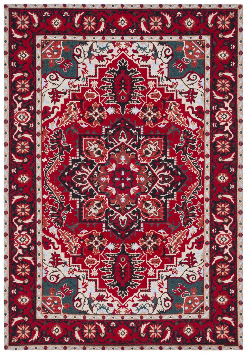 Safavieh Easy Care 105 Power Loomed 60% Polyester/40% Cotton Traditional Rug ECR105U-25