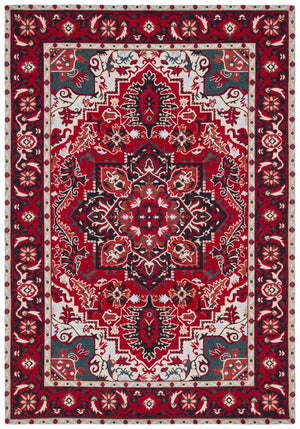 Safavieh Easy Care 105 Power Loomed 60% Polyester/40% Cotton Traditional Rug ECR105U-4