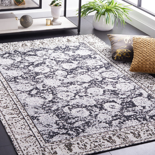 Safavieh Easy Care 108 Power Loomed 60% Polyester/40% Cotton Traditional Rug ECR108F-4