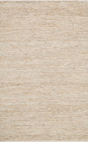 Loloi Edge ED-01 Non Textile Part: Genuine Leather Textile Part: 83% Jute, 11% Cotton, 6% Other Fiber Hand Woven Transitional Rug EDEGED-01IV0093D0