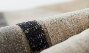 Momeni Edition EDI-1 Machine Made Contemporary Geometric Indoor Area Rug Charcoal 8'11" x 12'6" EDITIEDI-1CHR8BC6