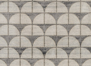 Momeni Edition EDI-2 Machine Made Contemporary Geometric Indoor Area Rug Charcoal 8'11" x 12'6" EDITIEDI-2CHR8BC6