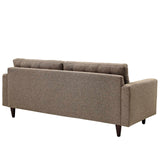Empress Upholstered Fabric Sofa Oatmeal EEI-1011-OAT