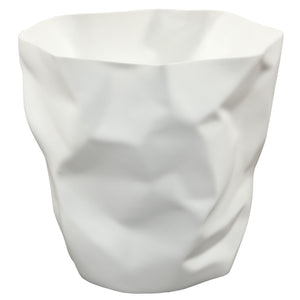 Lava Trash Bin White EEI-1022-WHI