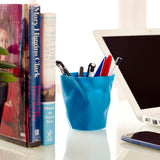 Lava Pencil Holder Blue EEI-1023-BLU