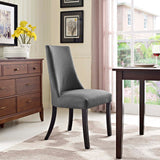 Modway Furniture Reverie Dining Side Chair Gray 22.5 x 24 x 39