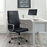 Finesse Highback Office Chair Black EEI-1061-BLK