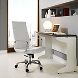 Finesse Highback Office Chair White EEI-1061-WHI