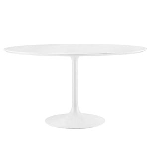 Modway Furniture Lippa 54" Round Wood Top Dining Table Default Title EEI-1119-WHI