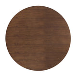 Modway Furniture Lippa 47" Round Walnut Dining Table Default Title EEI-1137-WAL