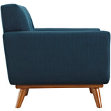 Engage Upholstered Fabric Armchair Azure EEI-1178-AZU