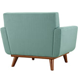 Engage Upholstered Fabric Armchair Laguna EEI-1178-LAG