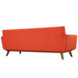 Engage Upholstered Fabric Sofa Atomic Red EEI-1180-ATO
