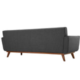 Engage Upholstered Fabric Sofa Gray EEI-1180-DOR