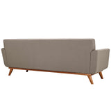 Engage Upholstered Fabric Sofa Granite EEI-1180-GRA