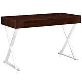 Sector Office Desk Walnut EEI-1183-WAL