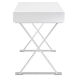 Sector Office Desk White EEI-1183-WHI