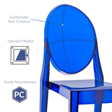 Casper Dining Side Chair Blue EEI-122-BLU