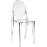 Casper Dining Side Chair Clear EEI-122-CLR