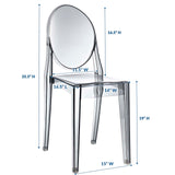 Casper Dining Side Chair Smoke EEI-122-SMK