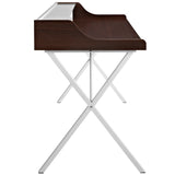 Bin Office Desk Cherry EEI-1327-CHR