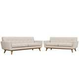 Engage Loveseat and Sofa Set of 2 Beige EEI-1348-BEI