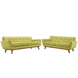 Engage Loveseat and Sofa Set of 2 Wheat EEI-1348-WHE