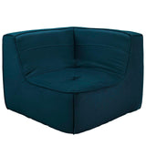 Align Upholstered Fabric Corner Sofa Azure EEI-1356-AZU