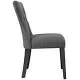 Silhouette Dining Side Chair Gray EEI-1380-GRY