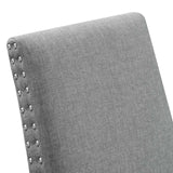 Modway Furniture Parcel Dining Upholstered Fabric Side Chair 0423 Light Gray EEI-1384-LGR