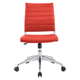 Jive Armless Mid Back Office Chair Red EEI-1525-RED