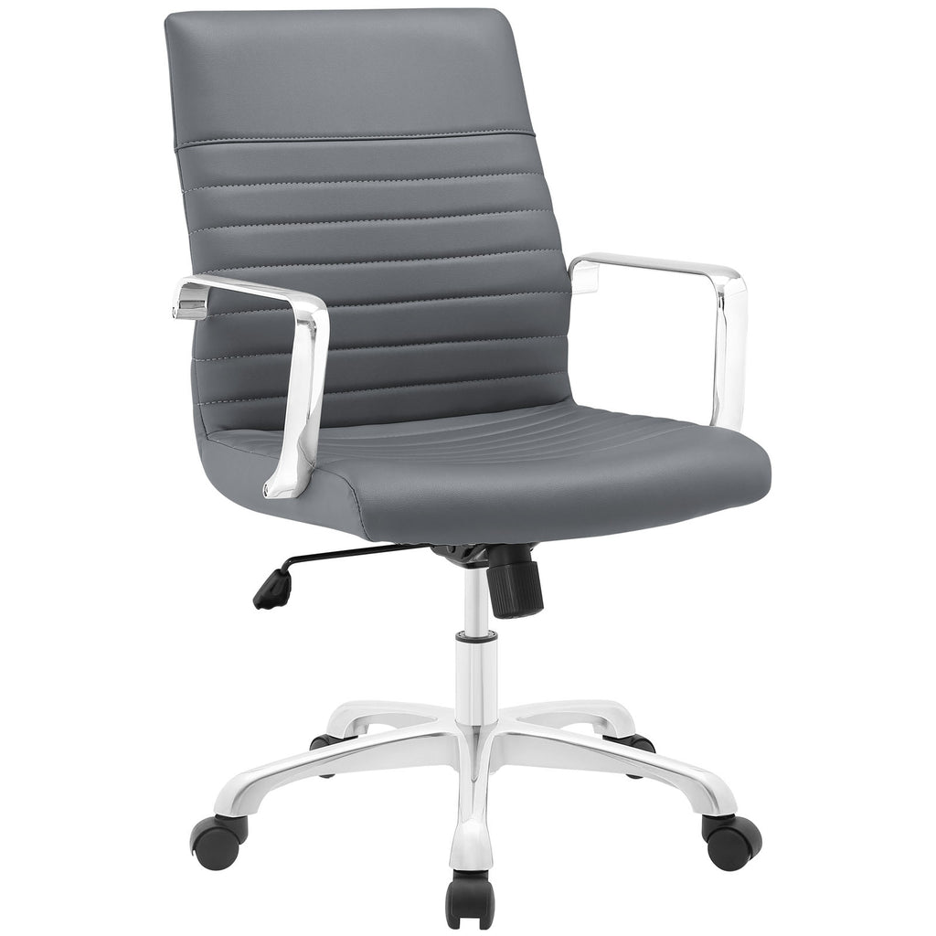Finesse Mid Back Office Chair Gray EEI-1534-GRY